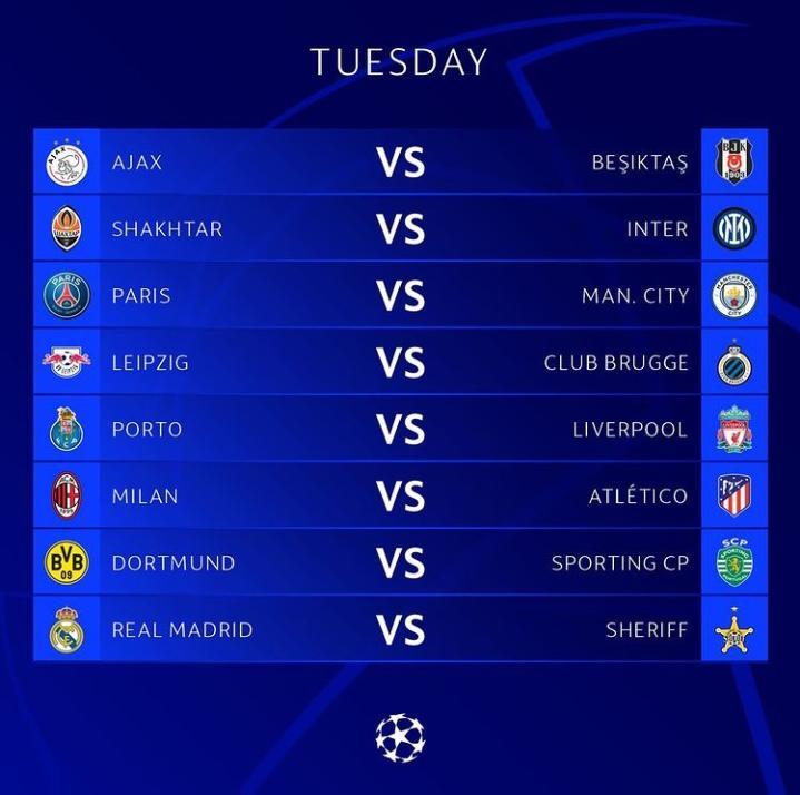 Jadwal Liga Champions, Ada Big Match PSG Vs Manchester City 